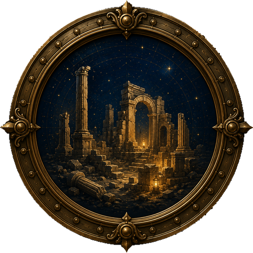 Ruins medallion