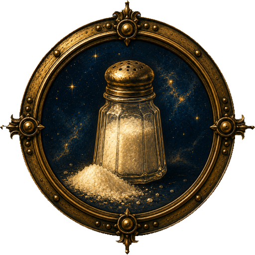 Salt medallion