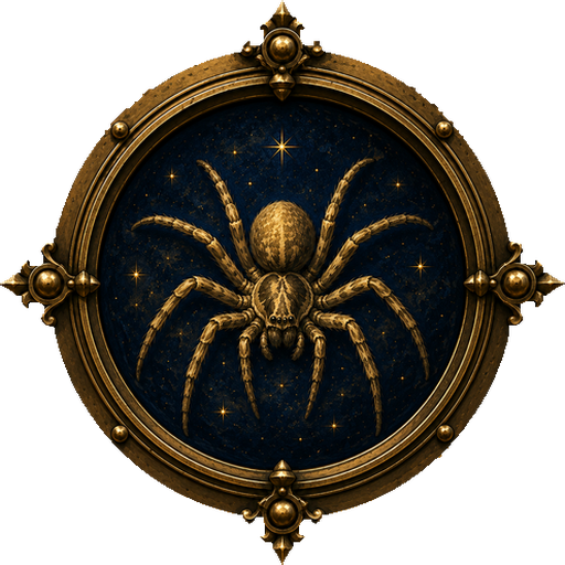 Spider medallion
