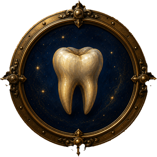 Teeth medallion