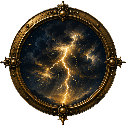 Thunder medallion