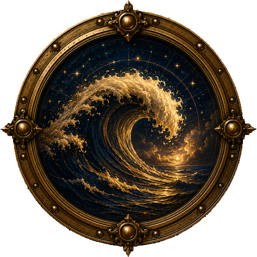Tsunami medallion
