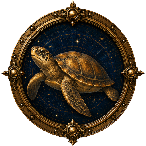 Turtle medallion