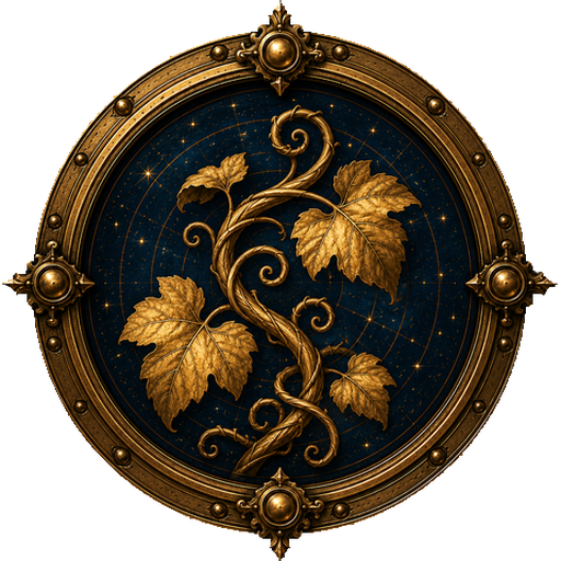 Vine medallion
