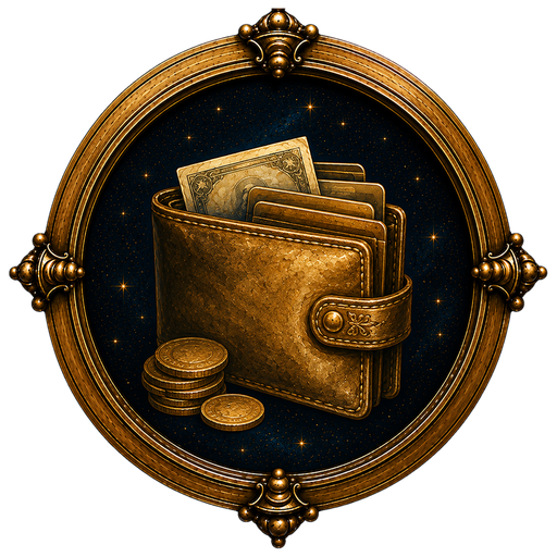 Wallet medallion