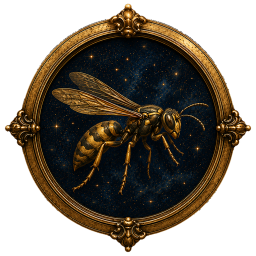 Wasp medallion