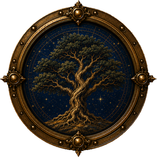 Yew Tree medallion