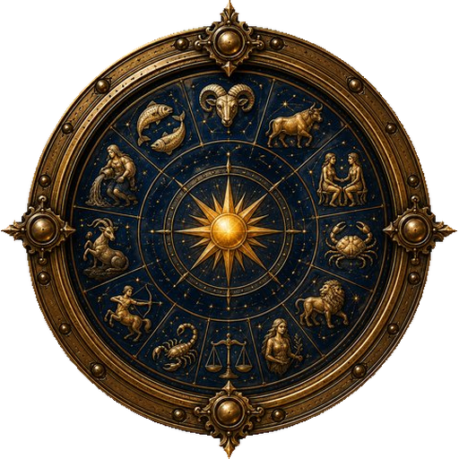 Zodiac medallion